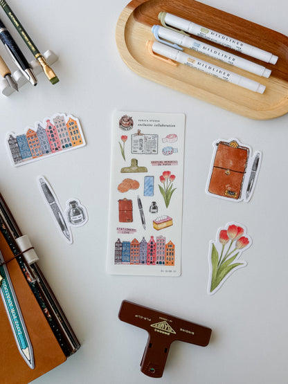Sarica Studio x Journal Blend - stickersheet