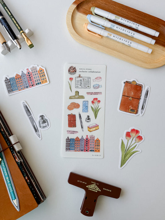 Sarica Studio x Journal Blend - stickersheet
