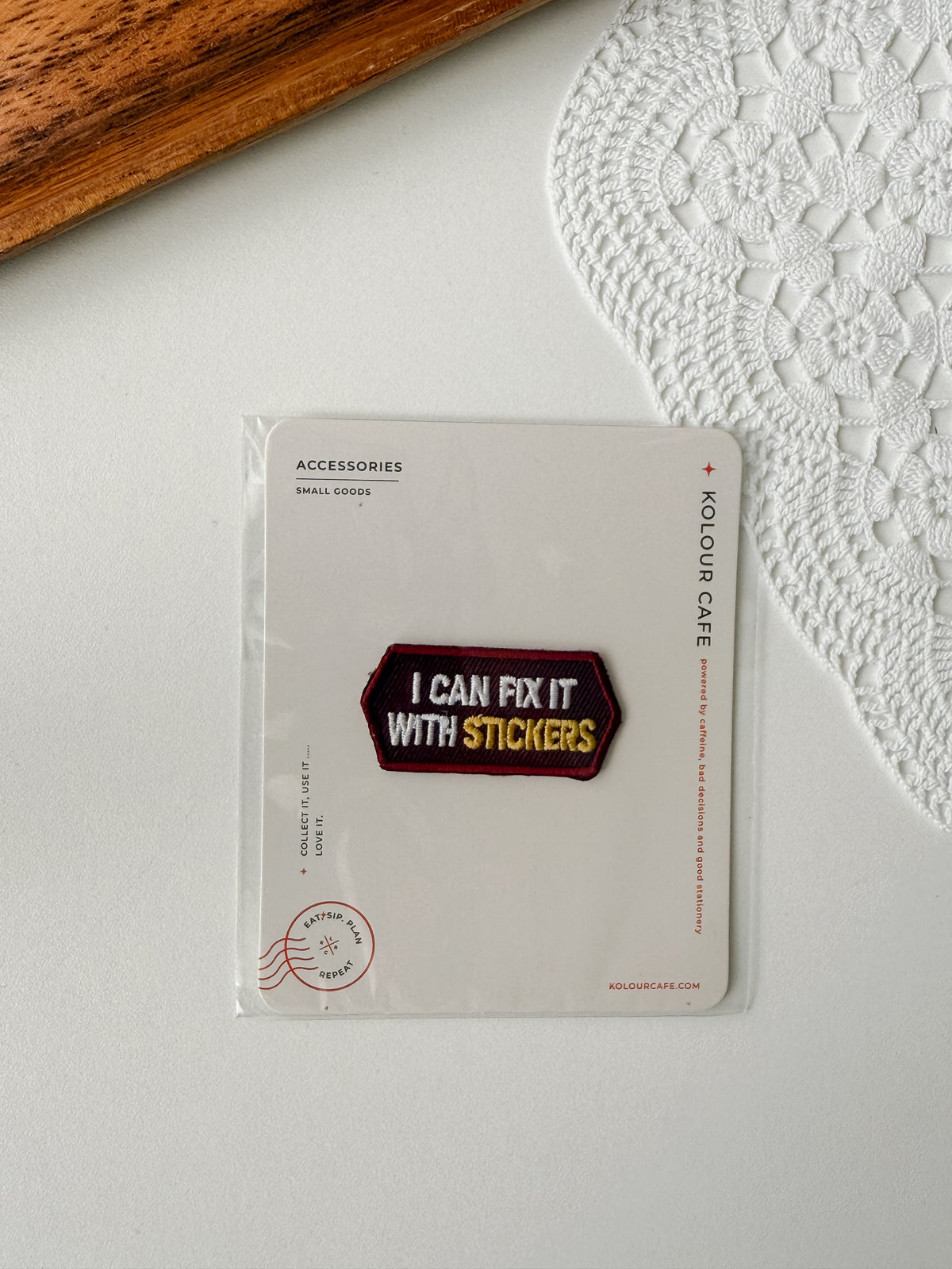 Kolour Cafe - Patch - I can fix it with stickers