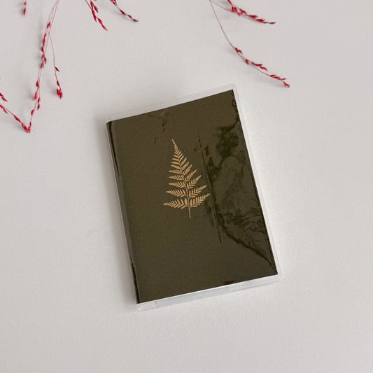 Passport size clear cover