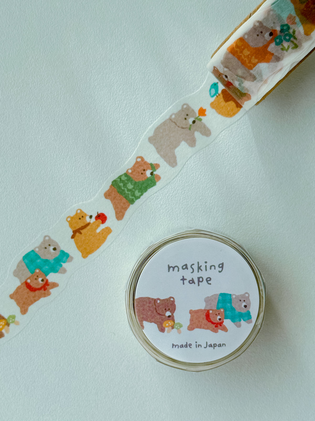 95397 - Mind Wave Die-cut Washi Tape – Bear