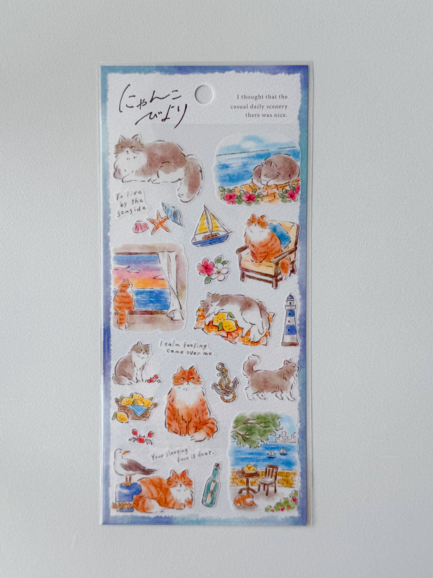 82923 - Mind Wave - sticker sheet -Seaside