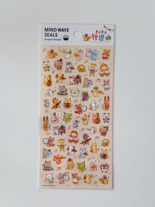 82368 - Mind Wave - sticker sheet - mini mini march