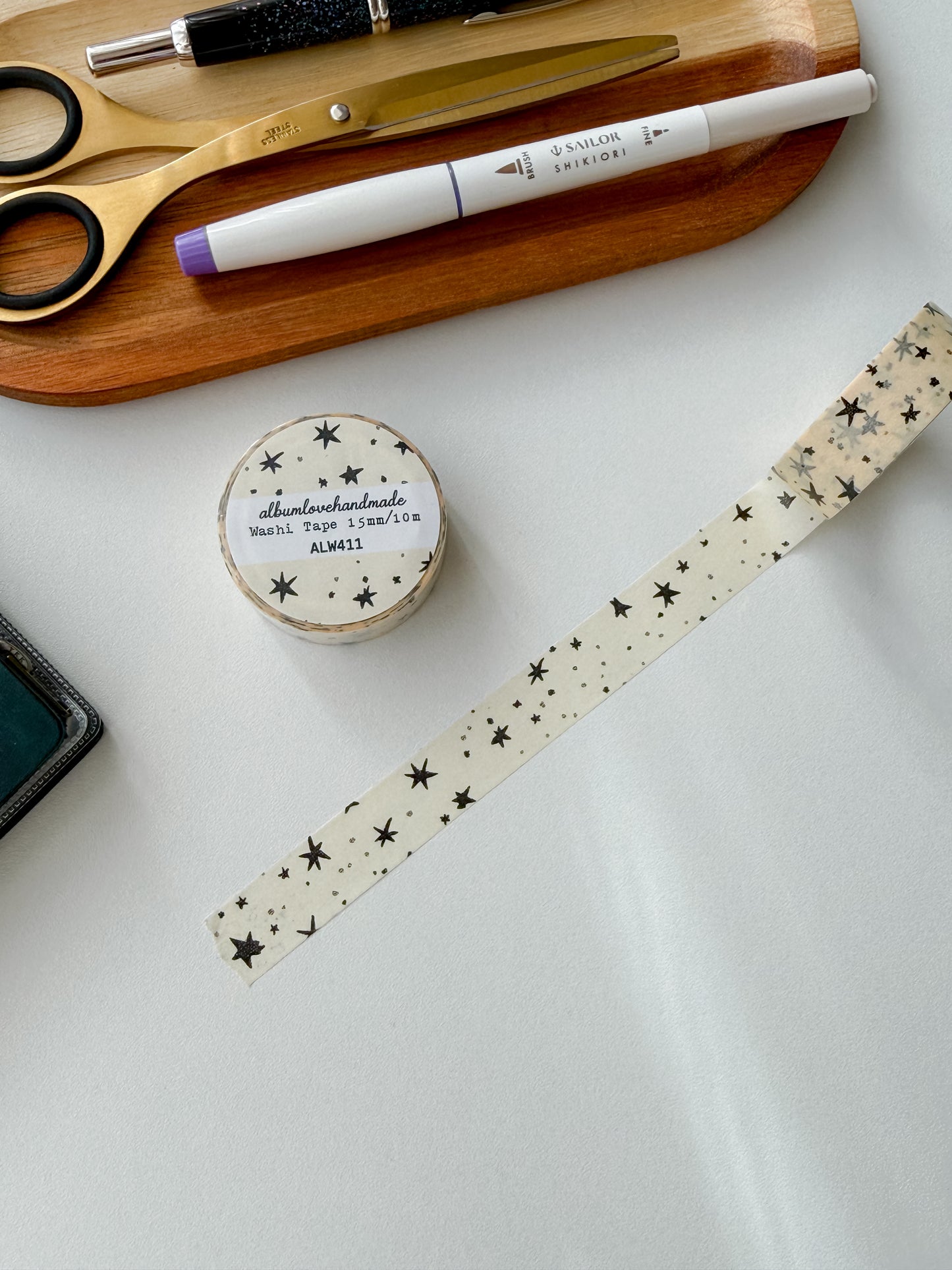 Albumlovehandmade - washi tape - ALW 411 stars