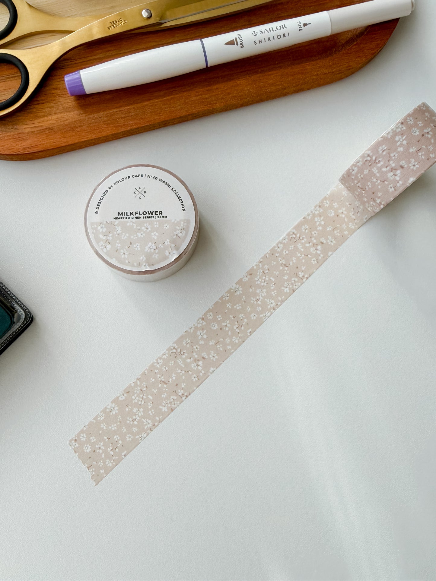 Kolour Cafe - Washi tape - Milkflower