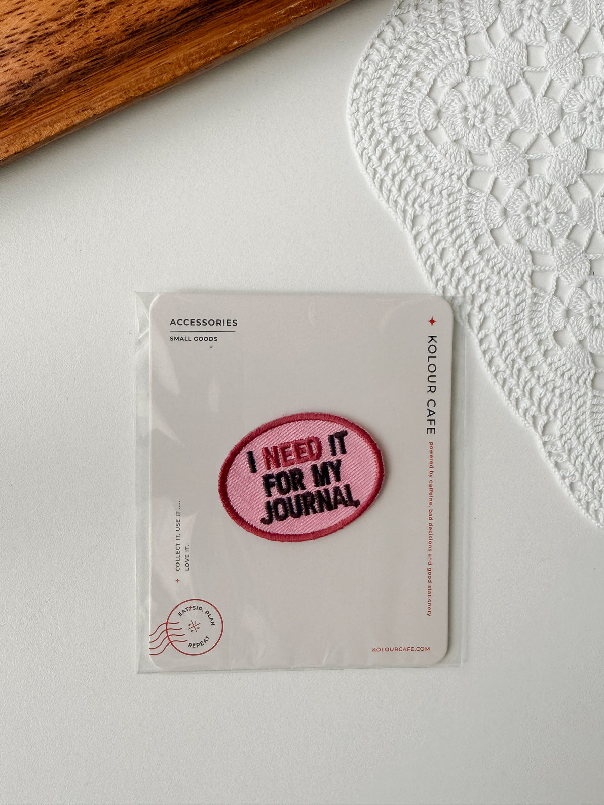 Kolour Cafe - Patch - I need it for my journal