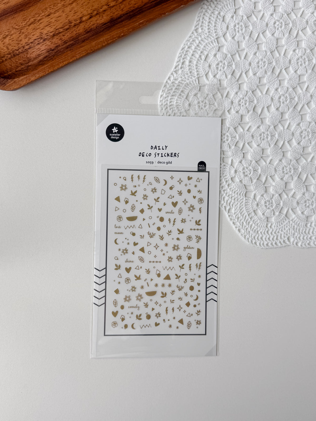 1059 - deco gild - stickersheet