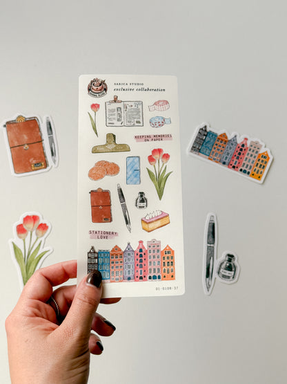 Sarica Studio x Journal Blend - stickersheet