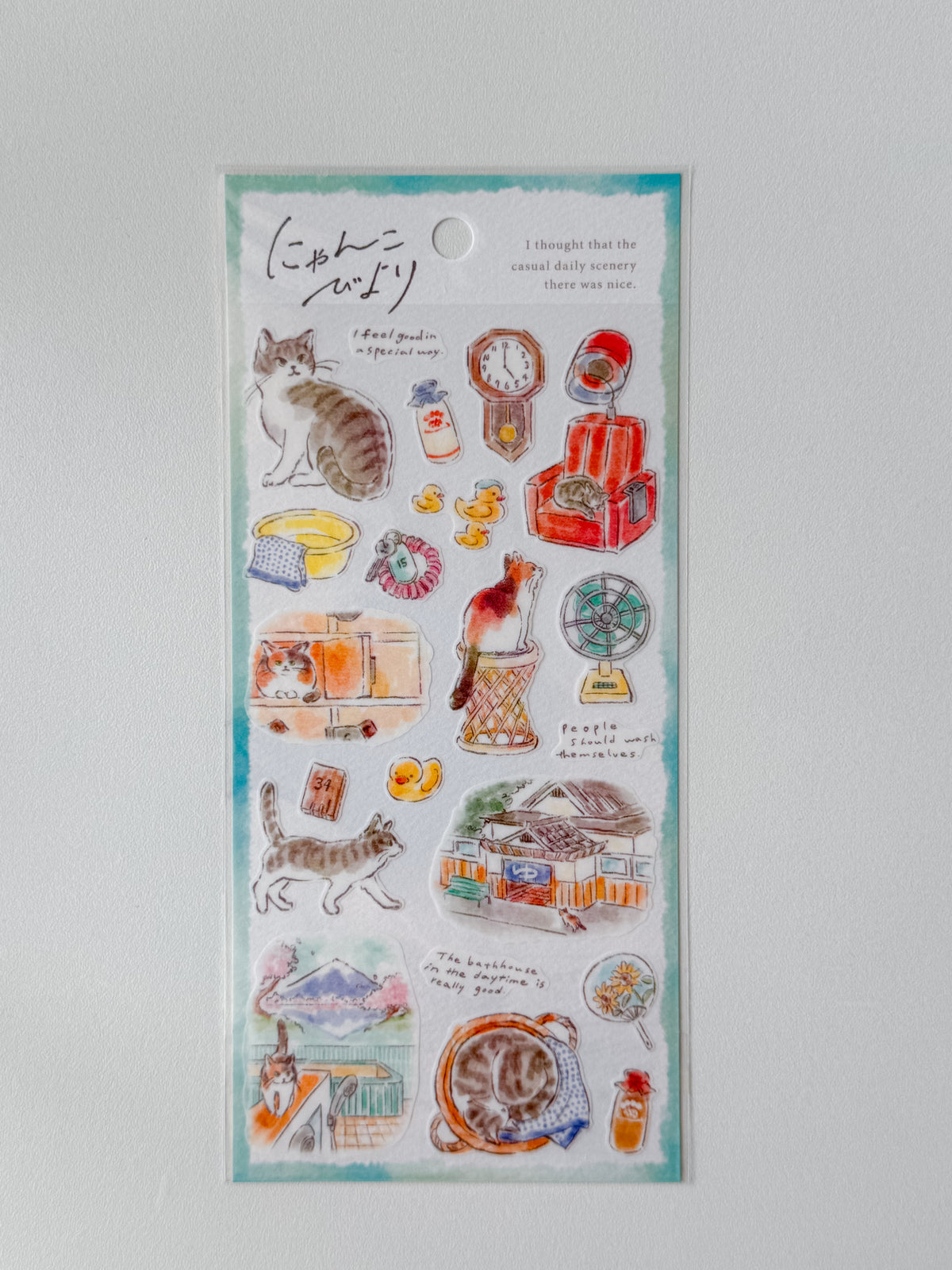 82919 - Mind Wave - sticker sheet - Public bath