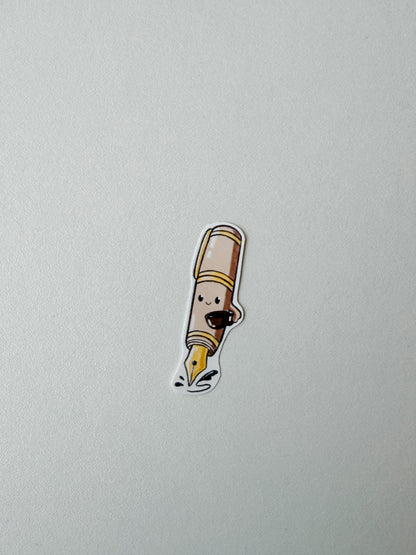 Journal Blend - Diecut - Fountainpen DPS beige