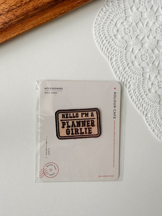 Kolour Cafe - Patch - Planner girlie