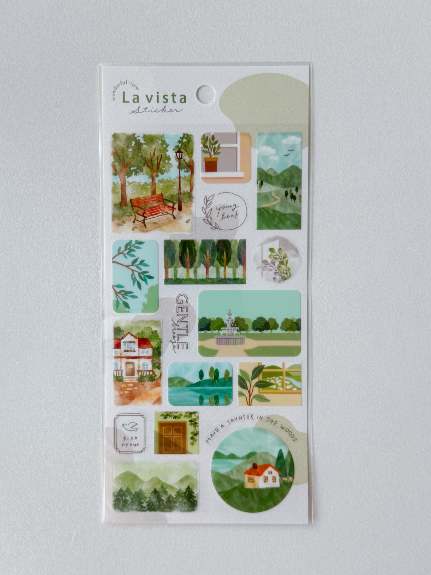 81894 - Mind Wave - La vista sticker sheet - plant