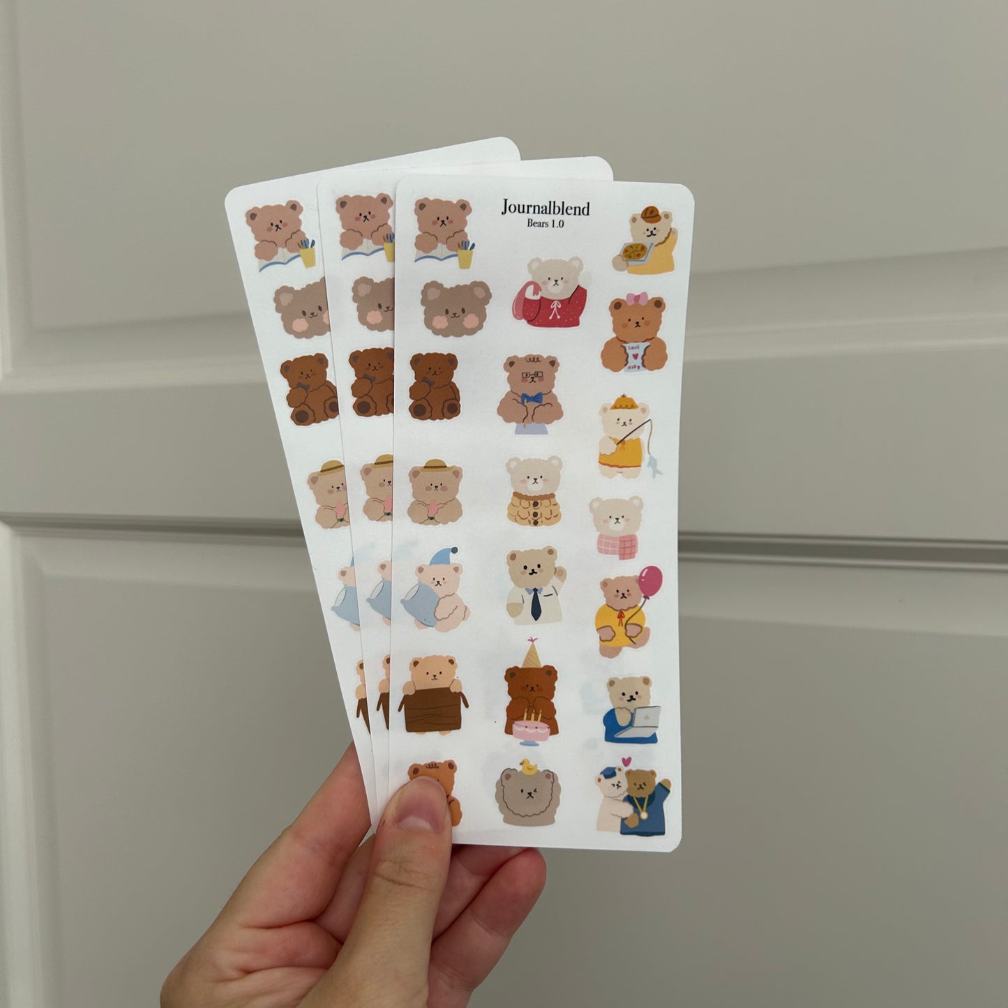 Stickersheet - Bears 1.0