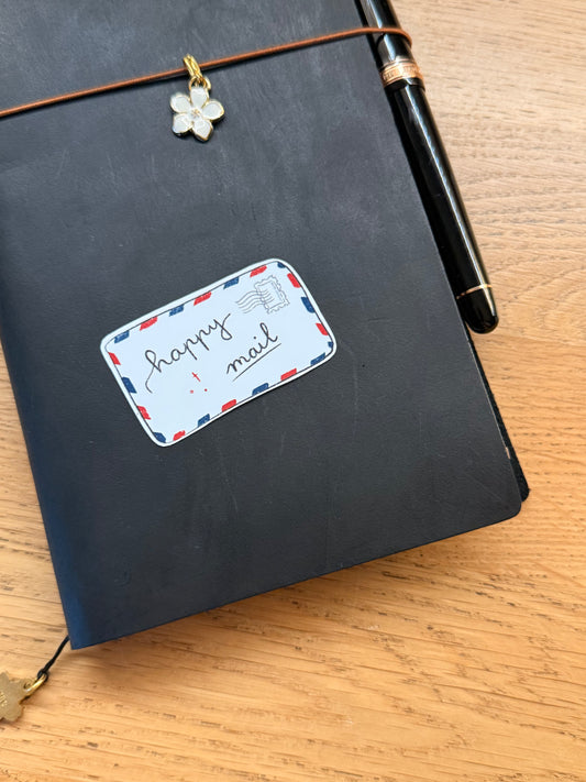 Happy mail - diecut sticker
