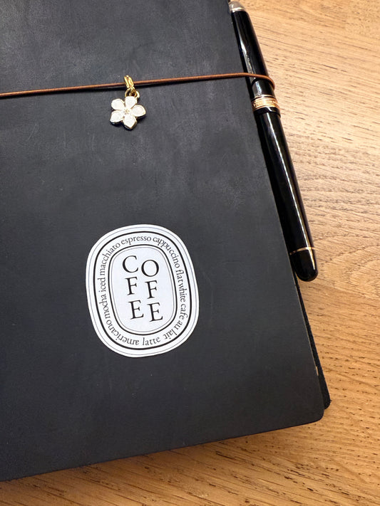 Coffee - diecut sticker