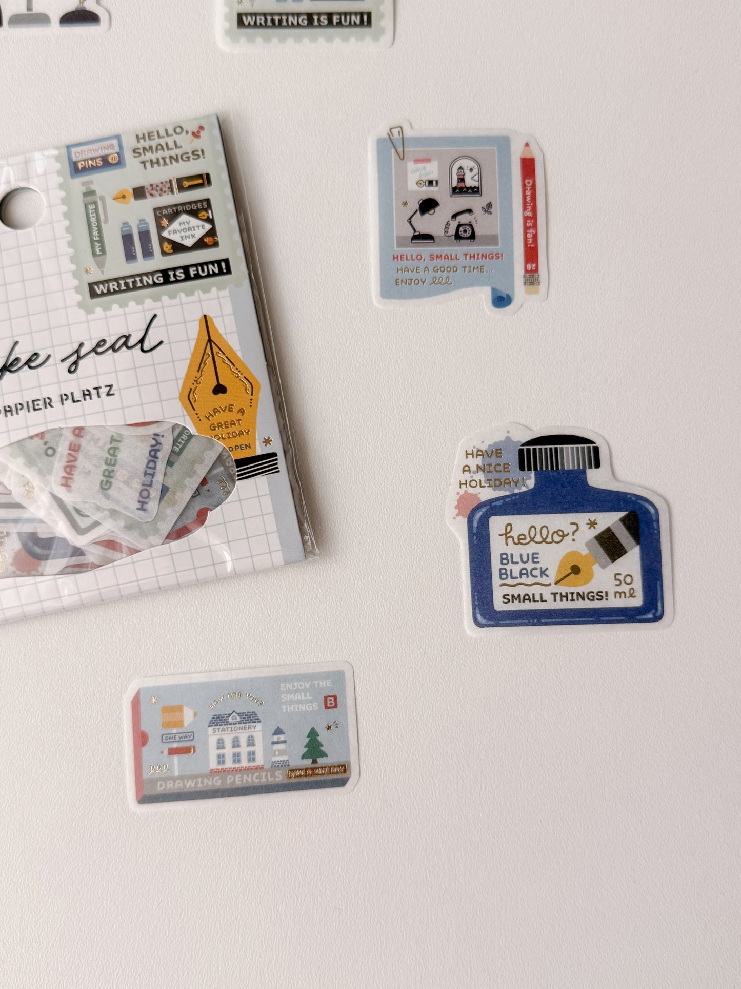 Eric Small things - Sticker Flakes - Writing Utensils