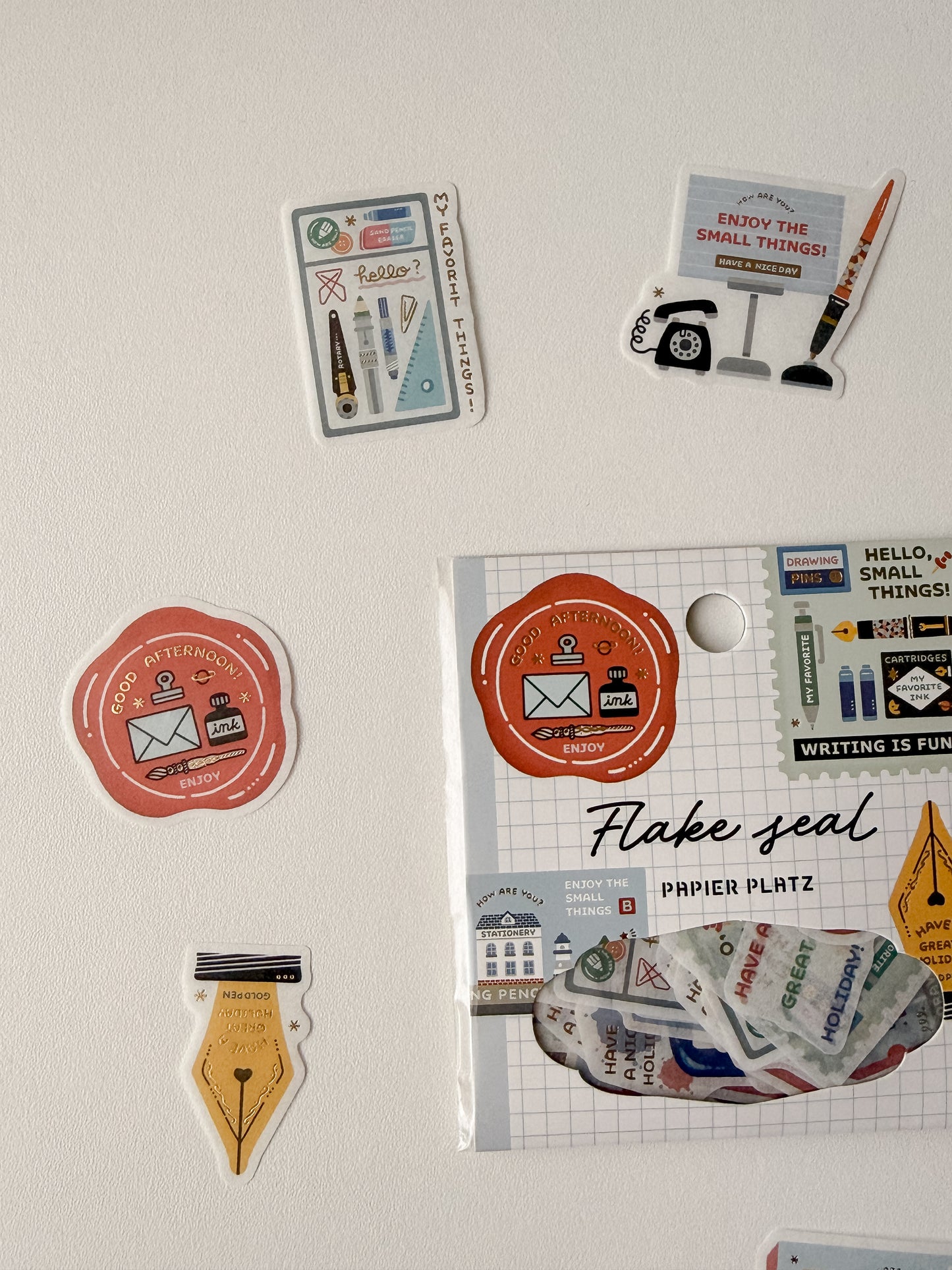 Eric Small things - Sticker Flakes - Writing Utensils