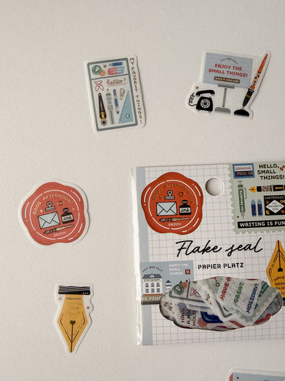 Eric Small things - Sticker Flakes - Writing Utensils