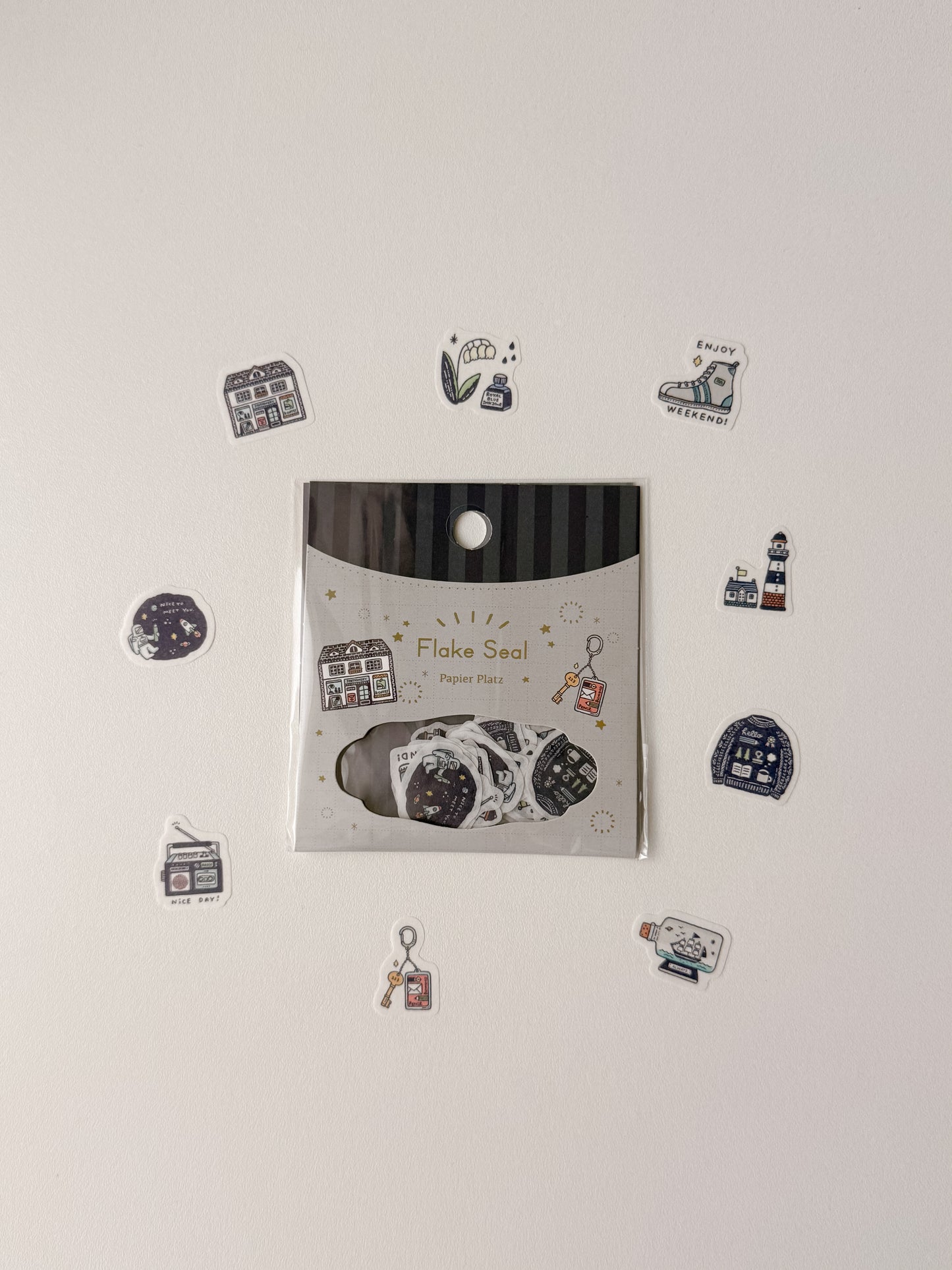 Eric Small things - Sticker Flakes - Nice Day!