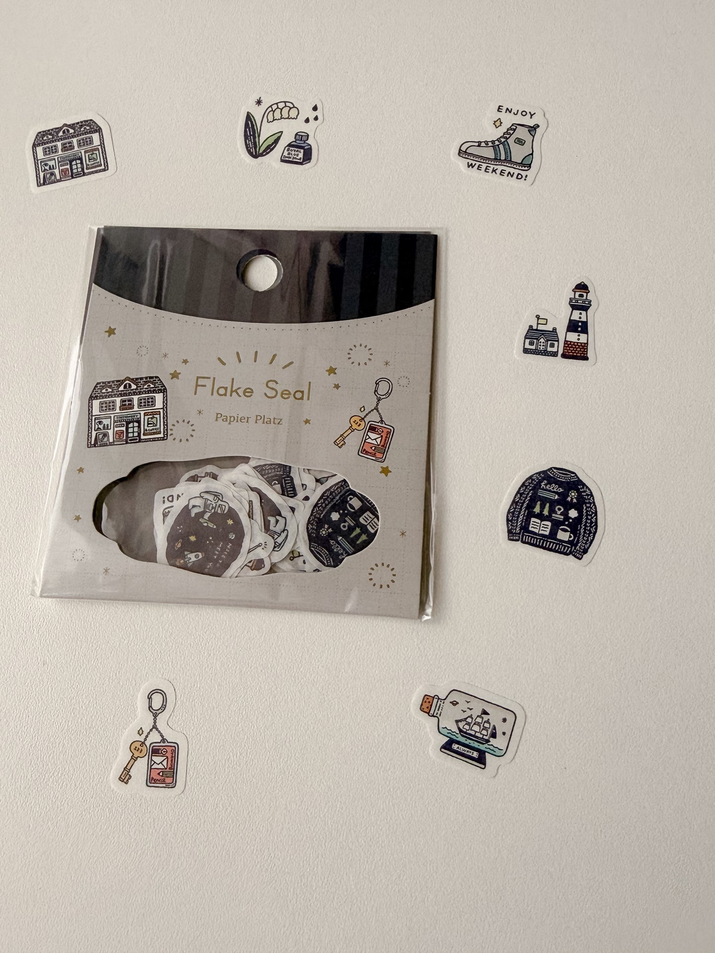 Eric Small things - Sticker Flakes - Nice Day!