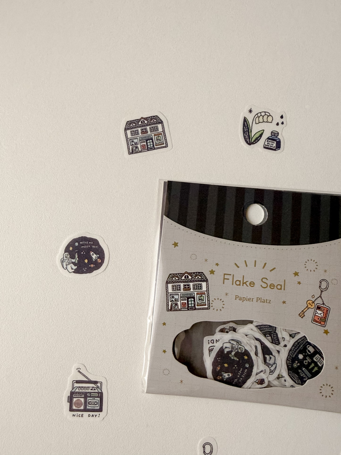 Eric Small things - Sticker Flakes - Nice Day!