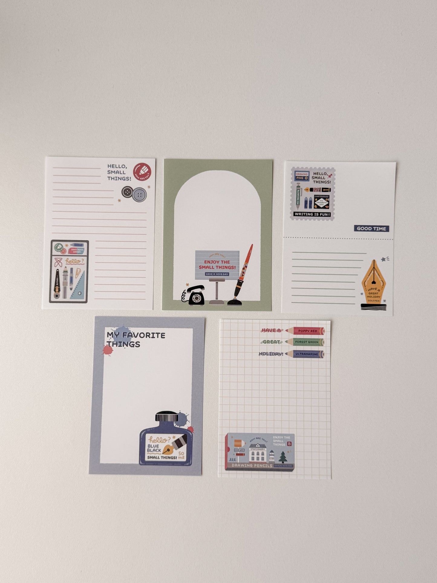 Eric Small things - memo pad - Writing Utencils