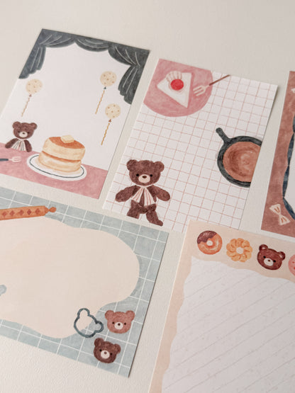 Papier Platz - memo pad - Bear sweets