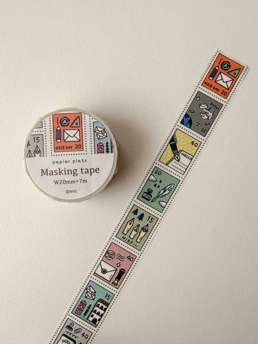 Eric small things - Washi tape - stamp
