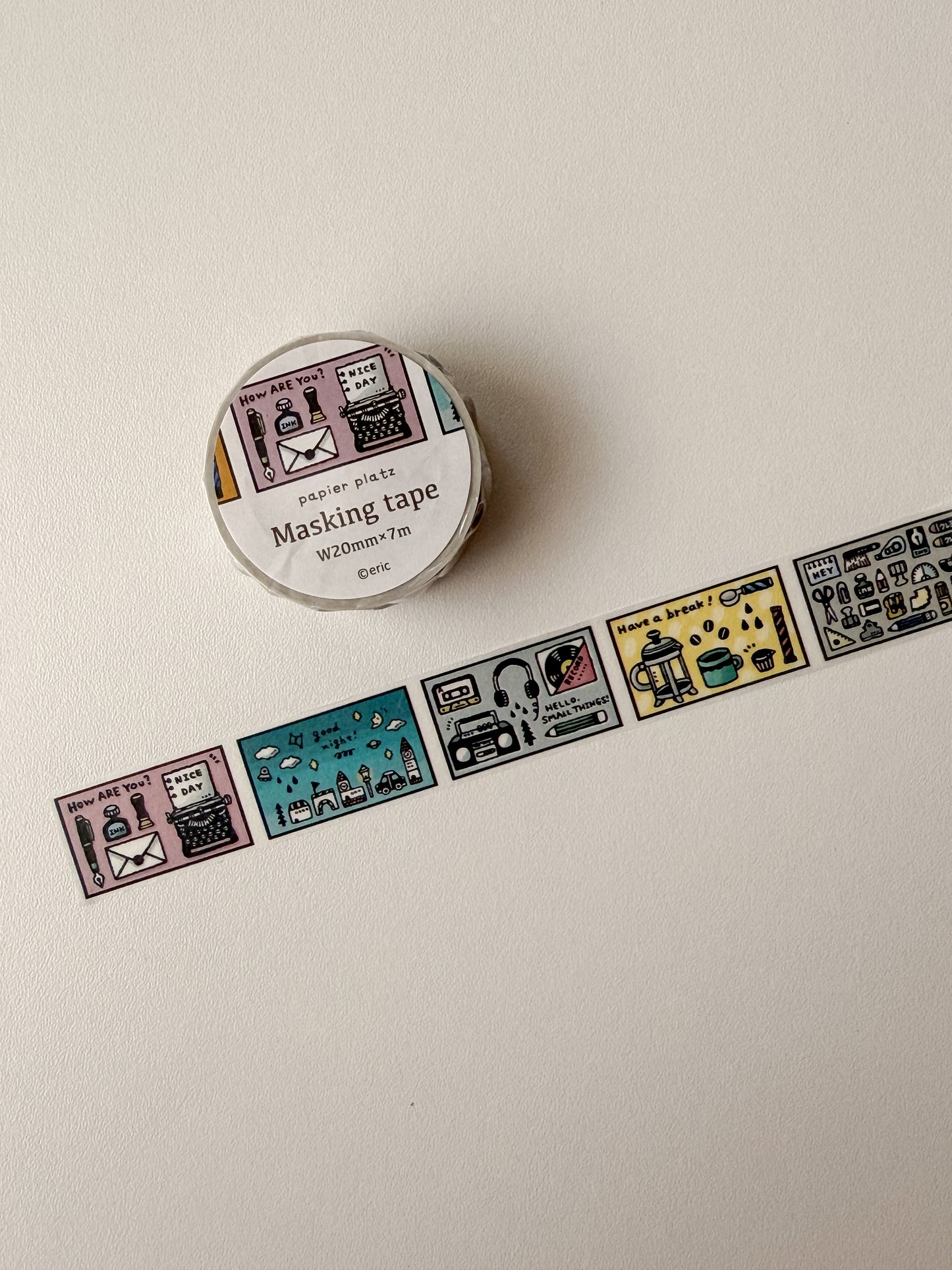 Eric small things - Washi tape - Days