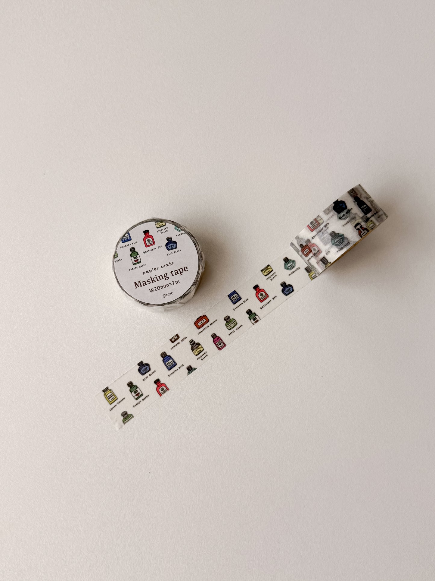 Eric small things - Washi tape - Ink Bottle