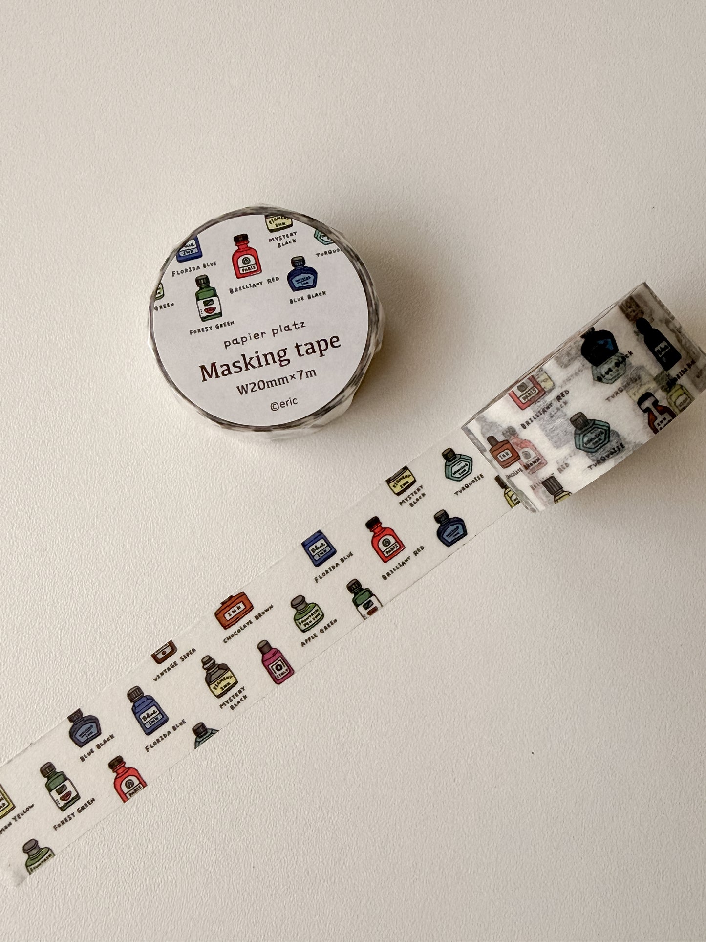 Eric small things - Washi tape - Ink Bottle