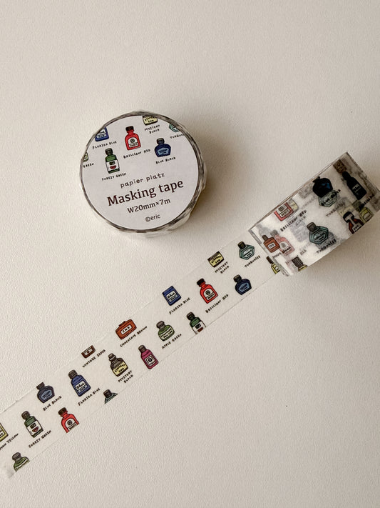 Eric small things - Washi tape - Ink Bottle