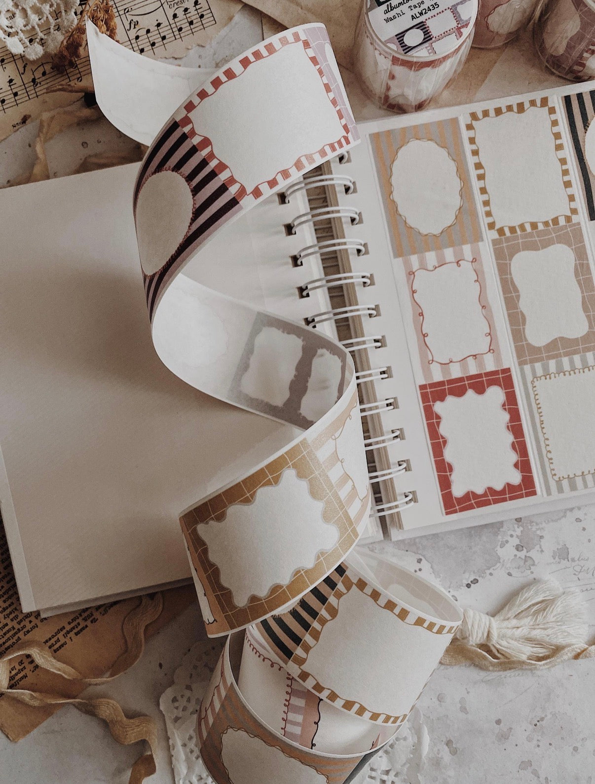 Albumlovehandmade - washi tape - deco frames