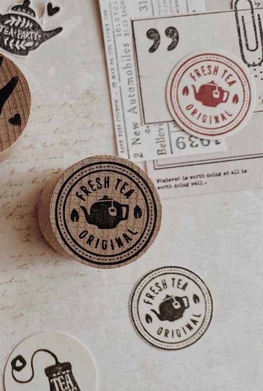 Albumlovehandmade - stamp - Fresh tea original