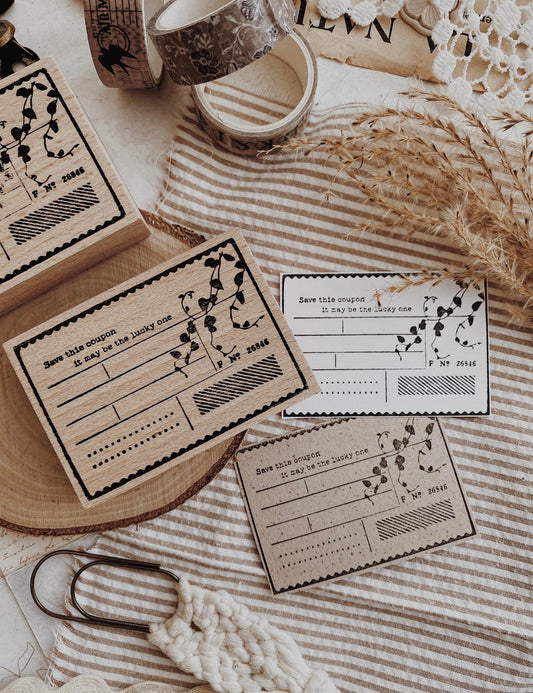 Albumlovehandmade - stamp - Vintage Coupon