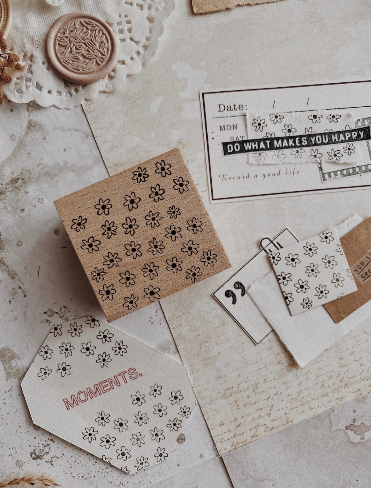 Albumlovehandmade - stamp - Tiny Flowers