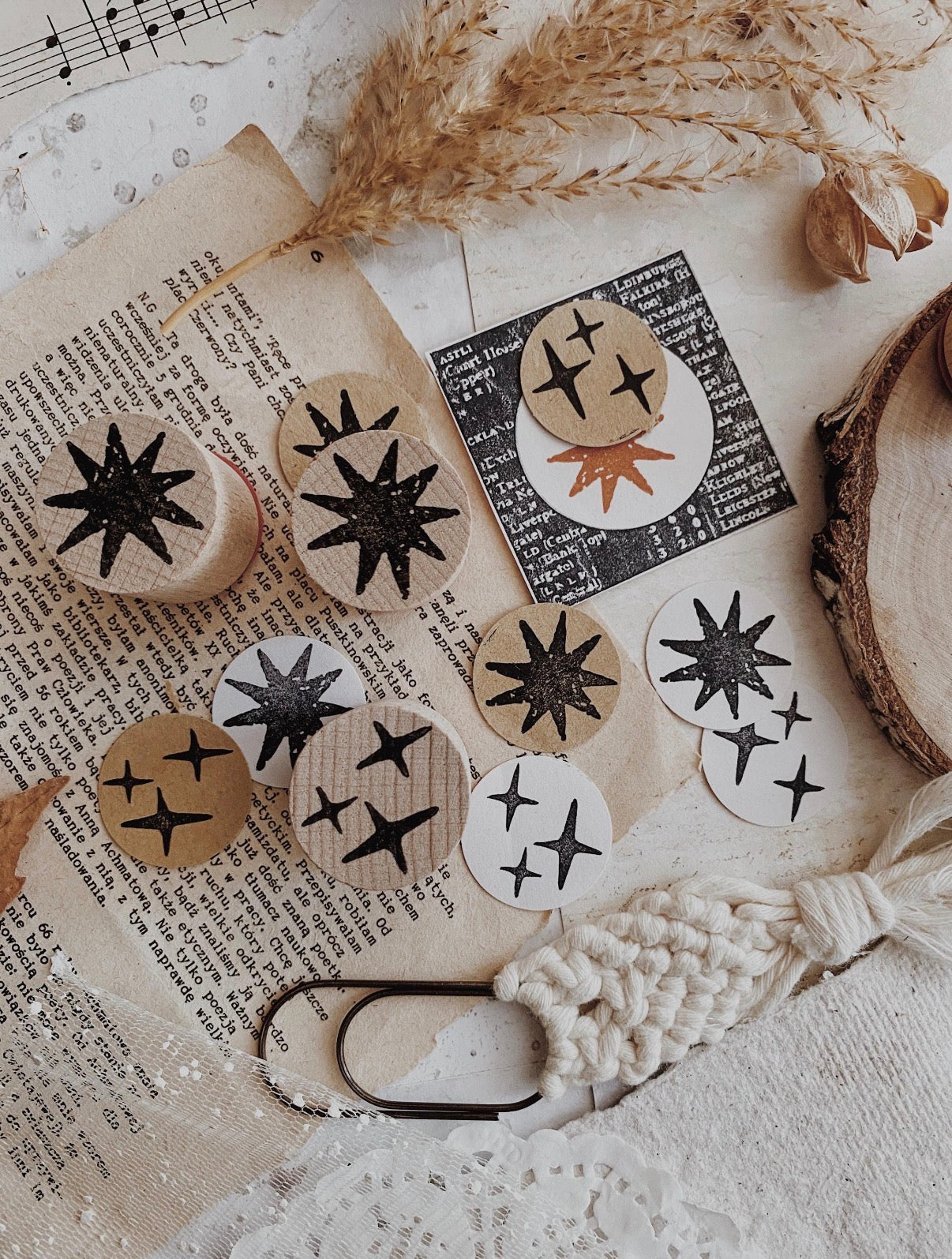 Albumlovehandmade - stamp - Star or sparkle (2options)