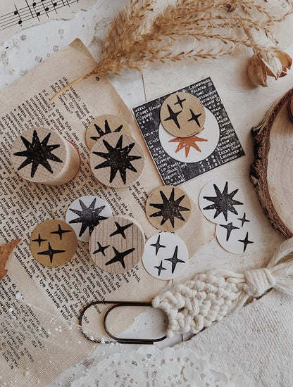 Albumlovehandmade - stamp - Star or sparkle (2options)