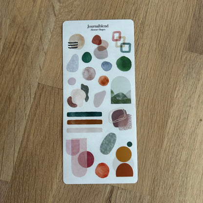 Stickersheet - Abstract Shapes