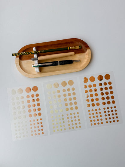 Baum Kuchen - Stickersheet - "Ink Spots" by Jen Herzig Smith