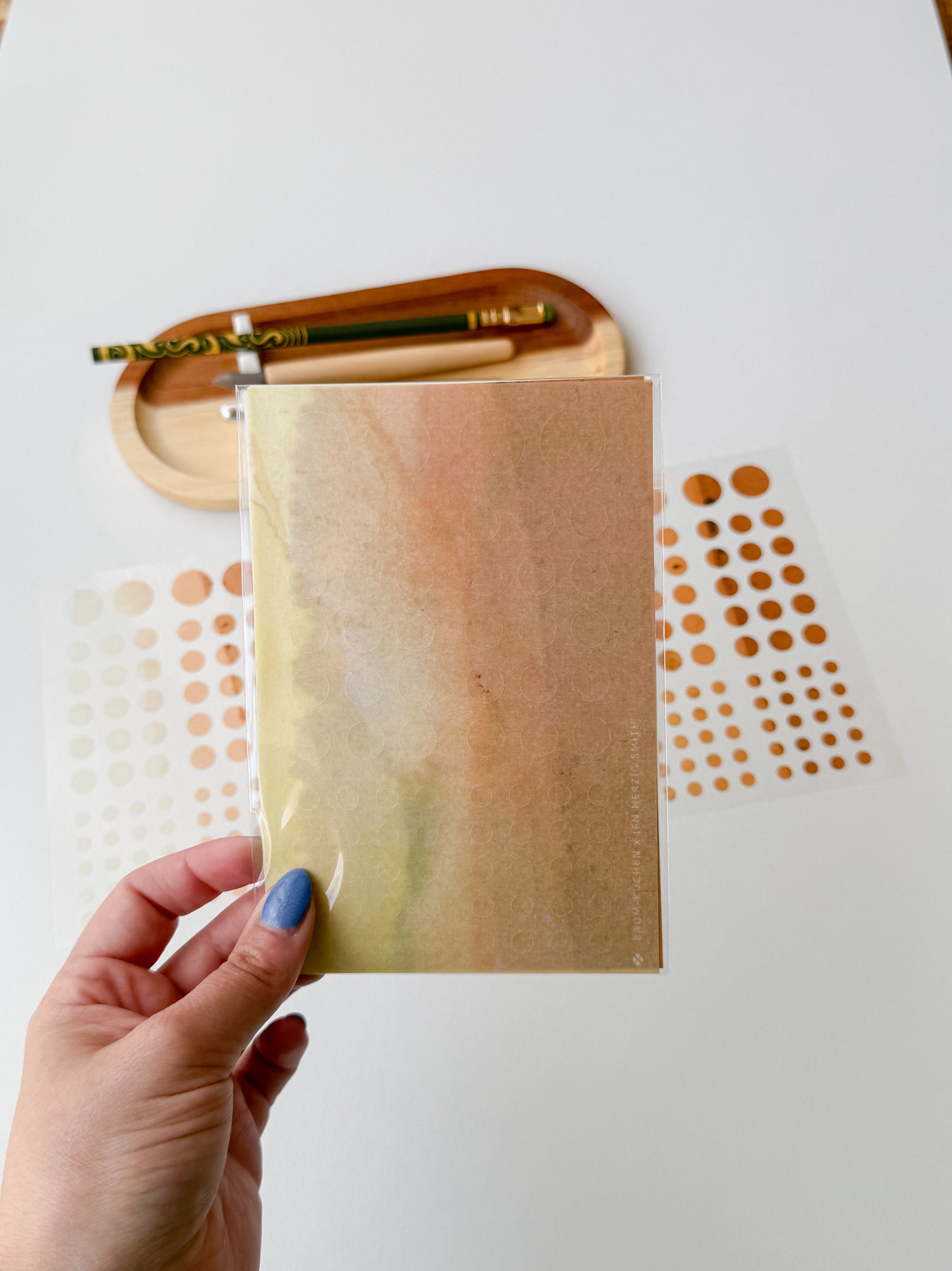 Baum Kuchen - Stickersheet - "Ink Spots" by Jen Herzig Smith