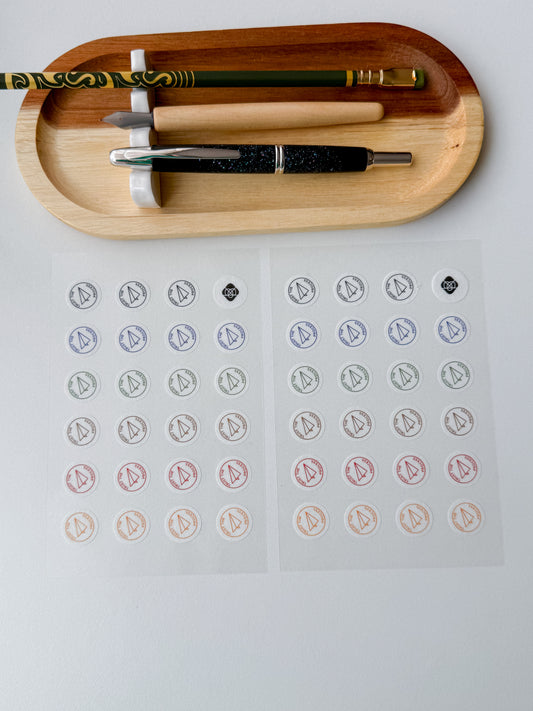 Baum Kuchen - Stickersheet - Trust the process