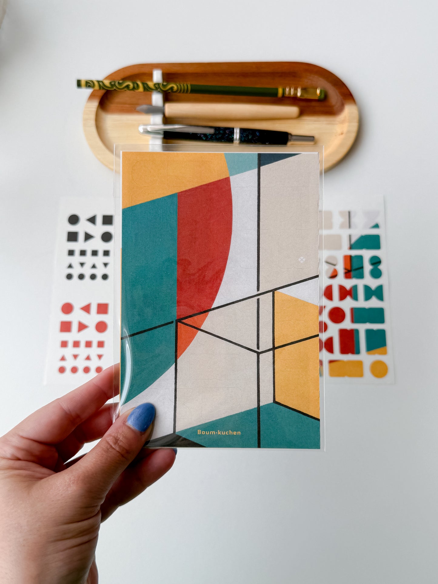 Baum Kuchen - Stickersheet - Addition