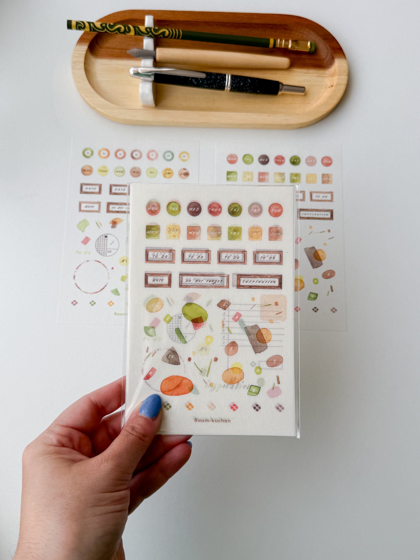 Baum Kuchen - Stickersheet - Analogue Cafe