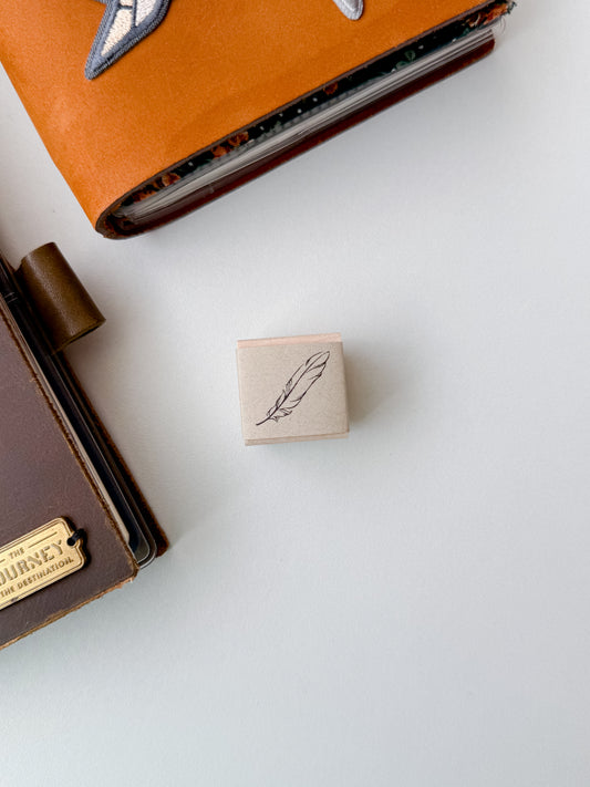 Baum Kuchen - Stamp - Feather