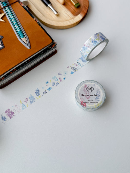Baum Kuchen - washi tape - 015 summer meadows
