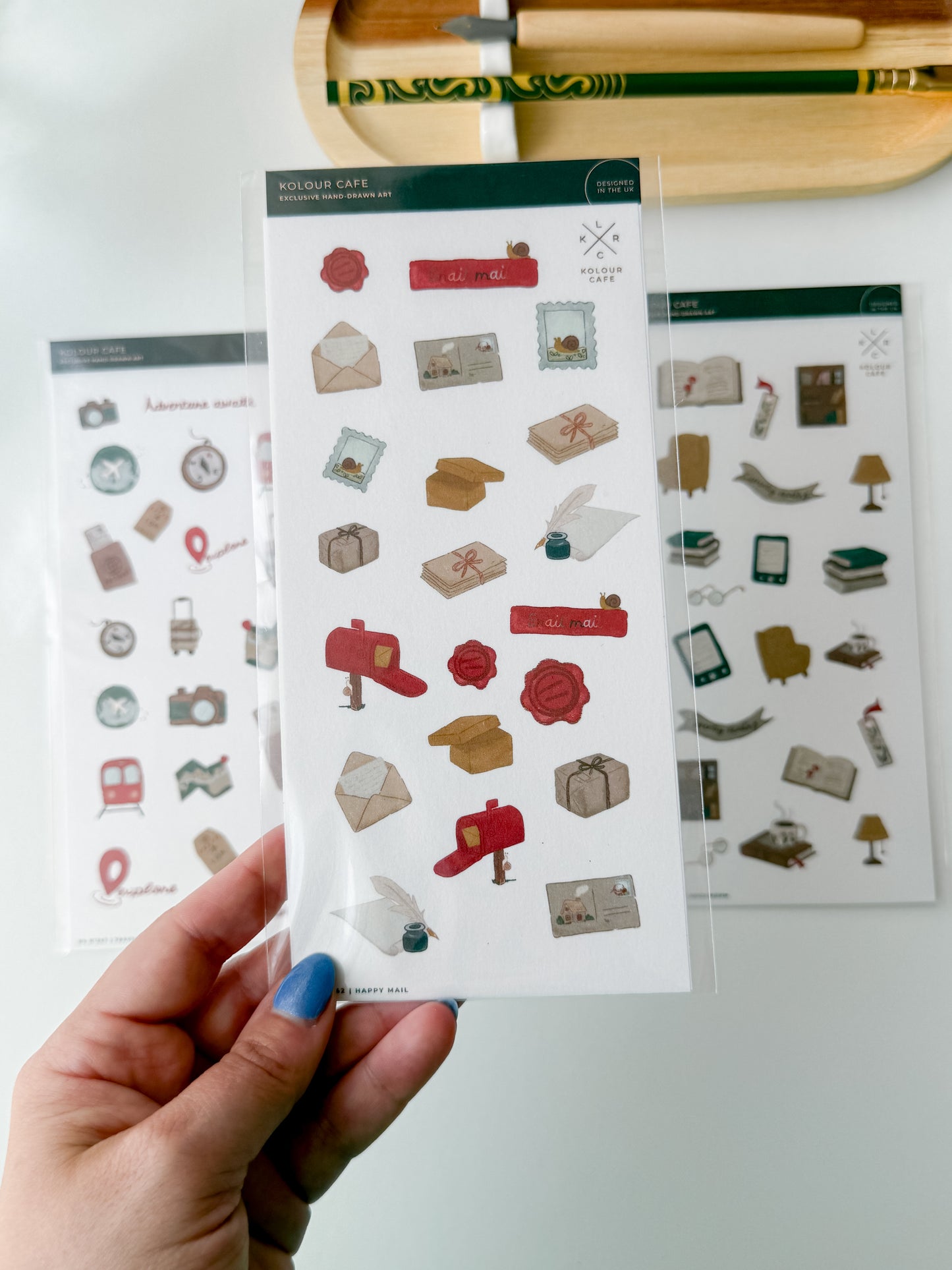 Kolour Cafe - Happy Mail - Stickersheet