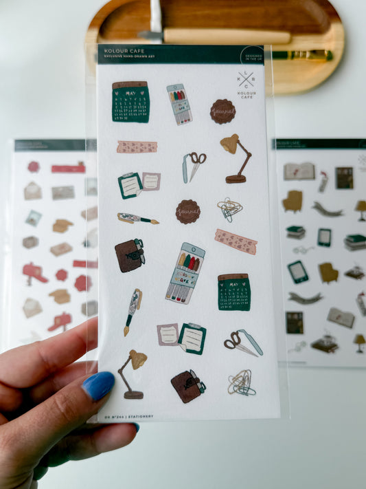 Kolour Cafe - Stationery - Stickersheet