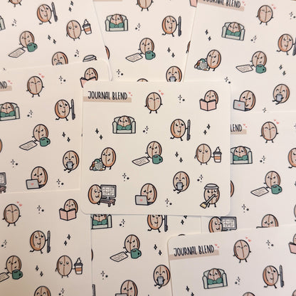 Stickersheet - Little Mocha