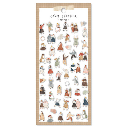 Mind Wave Cozy life Stickers (9 designs)